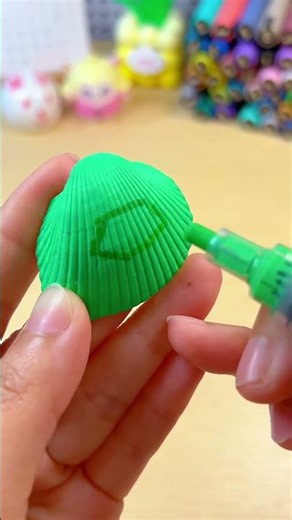 Teach you how to quickly make a cute turtle out of shells #diy #art