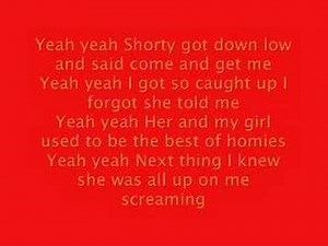 Usher ''Yeah'' lyrics
