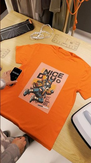 DTF Transfers: Make Your Own Nice Day Shirt ☀️☀️☀️ #dtftransfers #dtfprinting #customdesigns