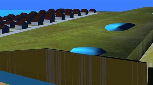 How pollution in groundwater can vaporize into homes