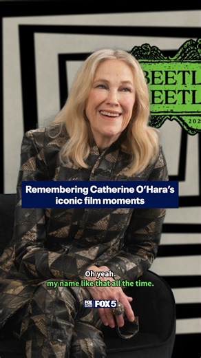 From "Kevin!" to Moira Rose, Catherine O'Hara will forever be iconic. The beloved actor and comedian, known for her starring roles in "Home Alone," "Schitt’s Creek," and more, has died at age 71, her agency confirmed Friday. | Fox 5 DC