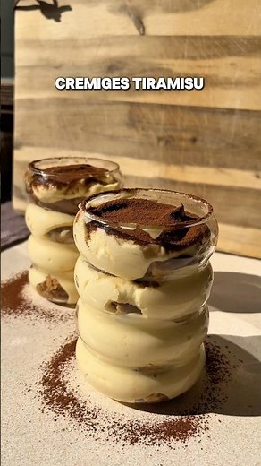 Tiramisu im Glas – schnell & cremig! ✨🍫