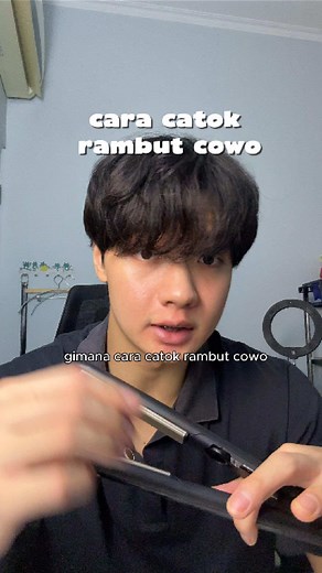 Cara Catok Rambut Pendek dan Pria dengan Mudah