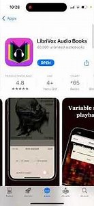 LibriVox AudioBooks app - how to install on iPhone