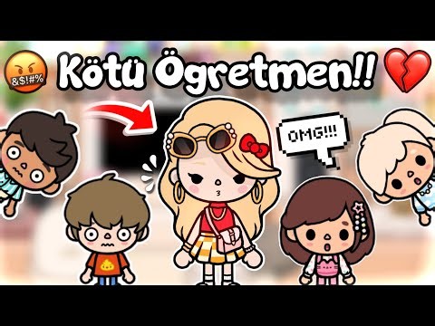 KÖTÜ ÖĞRETMEN?!🙄💔 / Toca Boca World Türkçe / Justin Toca