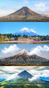 4 Most Conical Volcanoes in the World. Mount Mayon, Philippines 🏞️ Mount Fuji, Japan 🗻 Mount Taranaki, New Zealand ⛰️ Mount Arenal, Costa Rica #1 Mt. Mayon! 🇵🇭 Bicol Represent #Travel #Adventure #NatureLovers #IconicMountains #MountMayon #Philippines #Albay #Bicol #Japan #NewZealand #CostaRica Sorsogon @top fans | Sorsogon