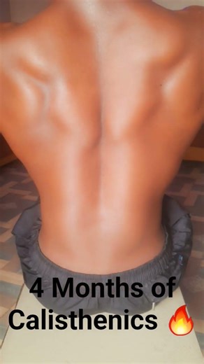 Month 4 of calisthenics. Still building. Still grinding. #calisthenics #strongwork #workout