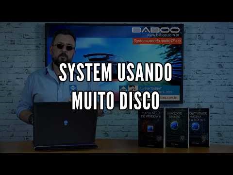 System usando muito disco