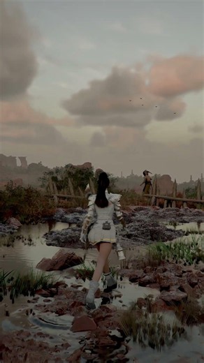 Crimson Desert Gorgeous Ambience Walk #crimsondesert #gaming #pcgaming