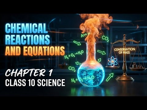 Chemical Reactions and Equations | Class 10 Science Full Chapter | #summary #tista #class10