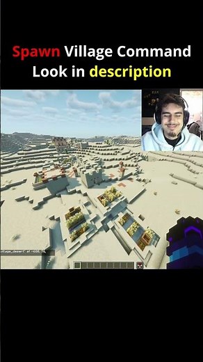 Minecraft How to Spawn Villages Tutorial