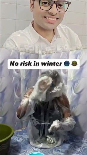 How to Take shower In winter 😂