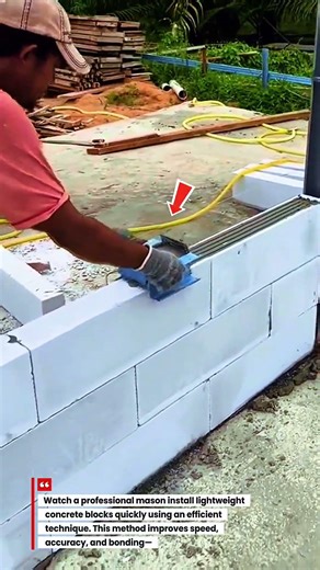 Fast Lightweight Block Installation | Pro Mason’s Efficient Method
