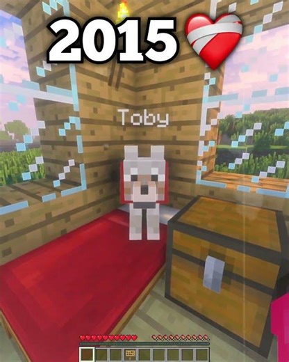 Encontré mi antigua casa de 2015 en Minecraft... 😢💔 #shorts