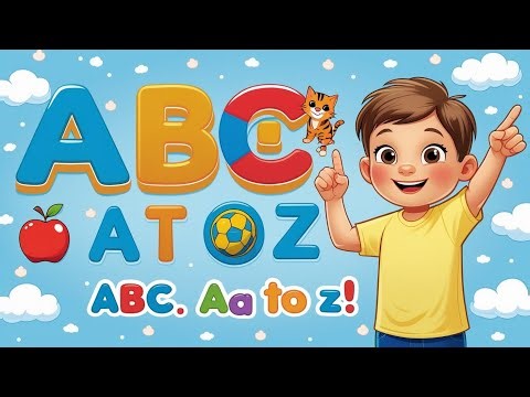 Learn ABC Alphabet Letters A–Z for Kids 🧠 | Educational A to Z Letter Video | Universal Reads