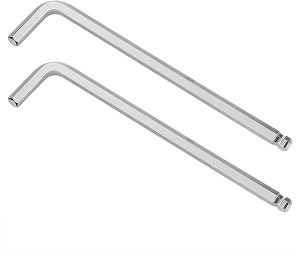 [Hot Item] 3/16" Ball End Hex Key Wrench SAE Internal Hexagonal Wrench L Shaped Long Arm Repairing Tool Cr-V