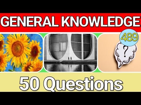 50 General Knowledge Questions With Answers | Can You Get Them All Right?" 🧠✅ #489
