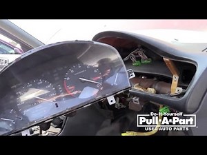 1997-2002 Honda Accord Instrument Cluster Removal Guide