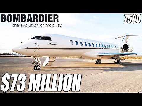 Inside The $73 Million Bombardier Global 7500