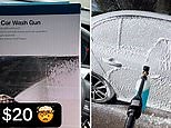 $20 Foam Car Wash Gun from Kmart everyone loves