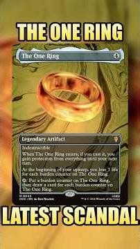 What Did Dan Frazier Do to The One Ring? #mtg #thehobbit #mtgcommunity #mtg