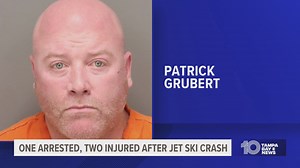 Man arrested after jet-ski crash resulted in injuries of two minors