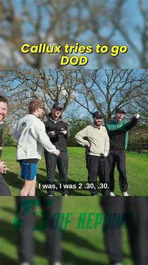 Callux Tries a 270 Yard DOD Over Water 😂⛳ (Instant Chaos on Hole 1)