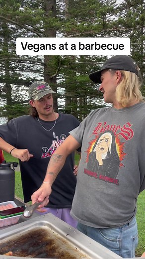 Hilarious BBQ Chaos: Vegans at a Barbecue