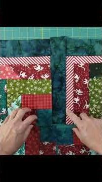 Amazing Scrappy Technique Turns Leftover Fabrics into a Festive Christmas Quilt