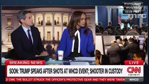 .@ScottJenningsKY on the level of security that accompanied most of the presidential line of succession that were in attendance for the #WHCD when the shooting broke out...."A lot of important people. And I just think these people are all guarded by people. Secret Service cabinet officers have their own protection. The Capitol Police protect the people from the legislative branch. You got a number of different -- you got D.C. Police, got a number of different law enforcement people here. And loo