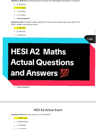 Replying to @janet_a05 HESI A2 First Take and Retake Actual exam questions and answers available. All subjects, All 5 versions for 2025. 📲 WhatsApp Contact on Bio 📥 HESI A2 actual exam questions and answers Hesi A2 answers 2025 HESI A2 mathematics answers HESI A2 science questions and answers HESI A2 physiology and anatomy questions and answers Hesi a2 biology questions and answers hesi a2 chemistry questions and answers hesi a2 reading comprehension questions and answers I passed hesi a2 I pa