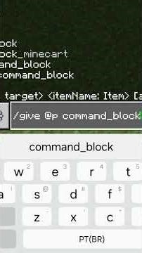 eu vou te insinar como ter os blocos... #minecraft