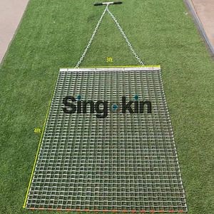 [Hot Item] 3ftx4FT 4ftx5FT Galvanized Stainles Steel Heavy Duty Handy Drag Mats for Lawn Leveling