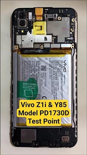 Vivo Z1i Test Point Vivo PD1730D Test Point Vivo Y85 Test Point #vivophone #vivo