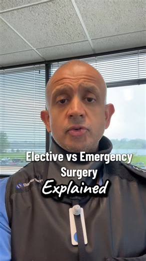 Elective vs emergency surgery - what’s the difference? Dr. Jay breaks it down for us in this in-depth explanation. #emergency #OR #surgery #medicine #healthcare #medlife #viral | Jagannathan Neurosurgery | Facebook