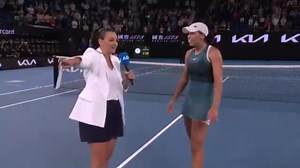 Keys post-match interview after Australian Open semi-final win