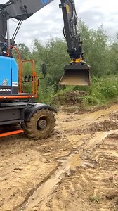 338K views · 3K reactions | Collins Earthworks new Volvo EWR170E wheeled excavator with two-piece boom and Engcon tiltrotator working at the 2023 Link Club charity event in Sibbertoft | RPA Media | Facebook