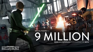 Über neun Millionen Spieler in Beta von Star Wars Battlefront