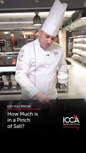 ✨ How Much Is a Pinch of Salt, Really? ✨ Chef Sergio breaks it down with a simple guide every cook should know: 🧂 5-finger pinch = 1 tsp (5g) 🧂 4-finger pinch = ¾ tsp 🧂 3-finger pinch = ½ tsp 🧂 2-finger pinch = ¼ tsp 🧂 A true “pinch” = just a tiny pick of salt But remember — this is only a guideline. Always taste as you cook. You can add salt, but you can’t take it back! 👨‍🍳✨ 👉 Ready to learn fundamentals like these and build true kitchen confidence? Next Professional Diploma intakes: Ja