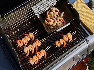 Grilling Shrimp