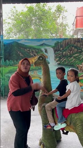 Teteh pengen naik dino #trendingshorts