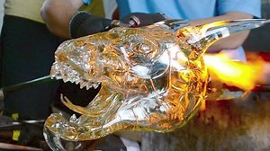 14K views · 246 reactions | Check out our latest 1 minute video as we create a hot sculpted glass dragon head pipe Salem Art Works. To see the full 8 minute version of this in the making, go to our Garmezy Glass YouTube channel. To purchase this piece, follow the link in my bio. | Garmezy Glass | Facebook