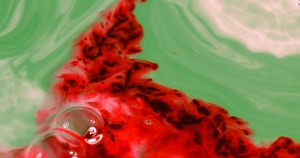 墨水, 画, 那, 弹跳, 拖放, 颜色, 抽象的, 艺术