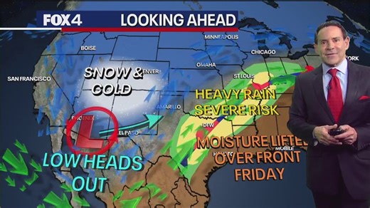 Dallas Weather: Timing of severe storms through Saturday