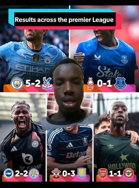 Premier League Match Results Today