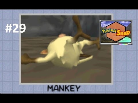 Pokemon Snap Playthrough Episode 29: Mankey Challenge Score