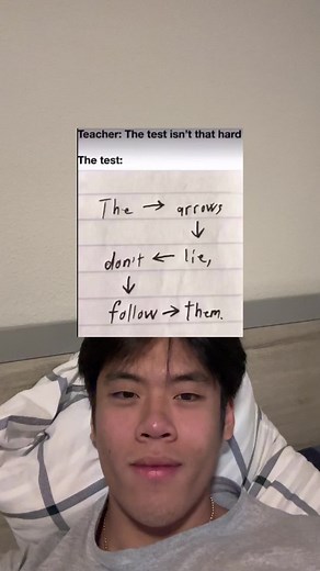 Humorous Take on Test Difficulties: A Lighthearted Perspective