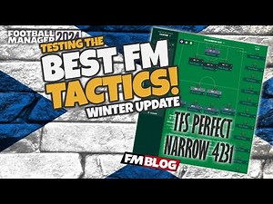 PERFECT NARROW 4231 | The Best FM24 Tactics | Football Manager 2024