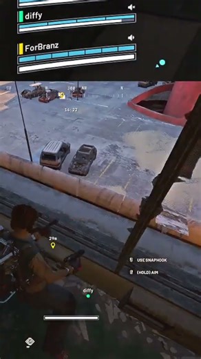 How to negate majority of fall dmg with snap hook #arcraiders #tech #snap #hook