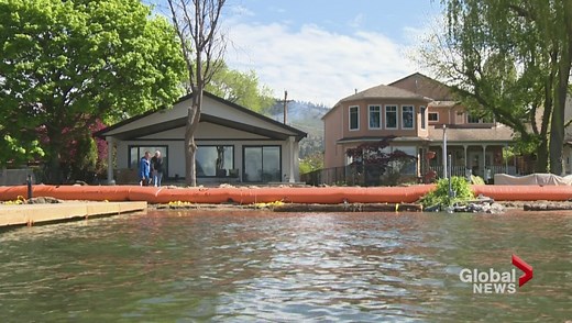 Okanagan Lake is still rising; flood prevention measures continue